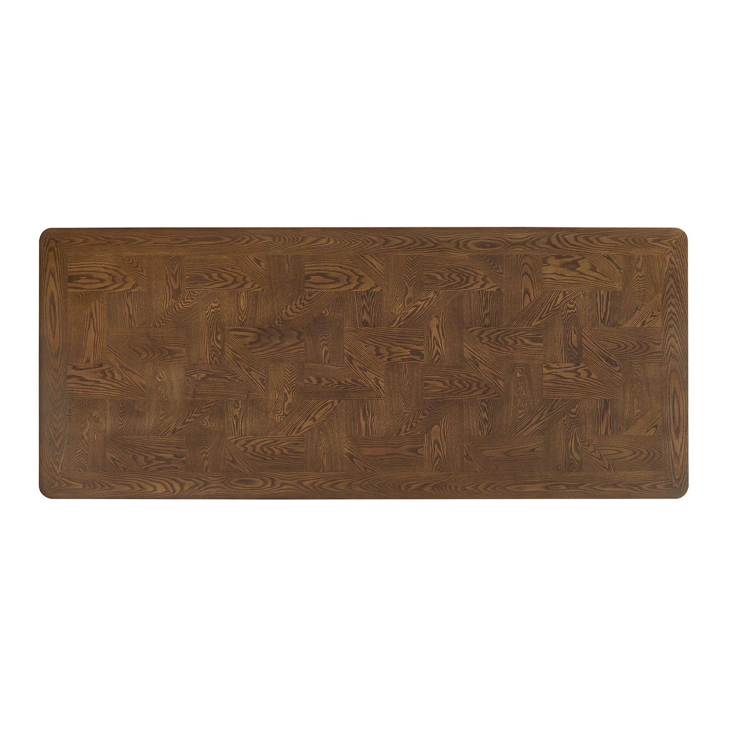 Wrenly 94-Inch Dining Table in Walnut – Modern Rectangular Wood Table for 8 to 10 People