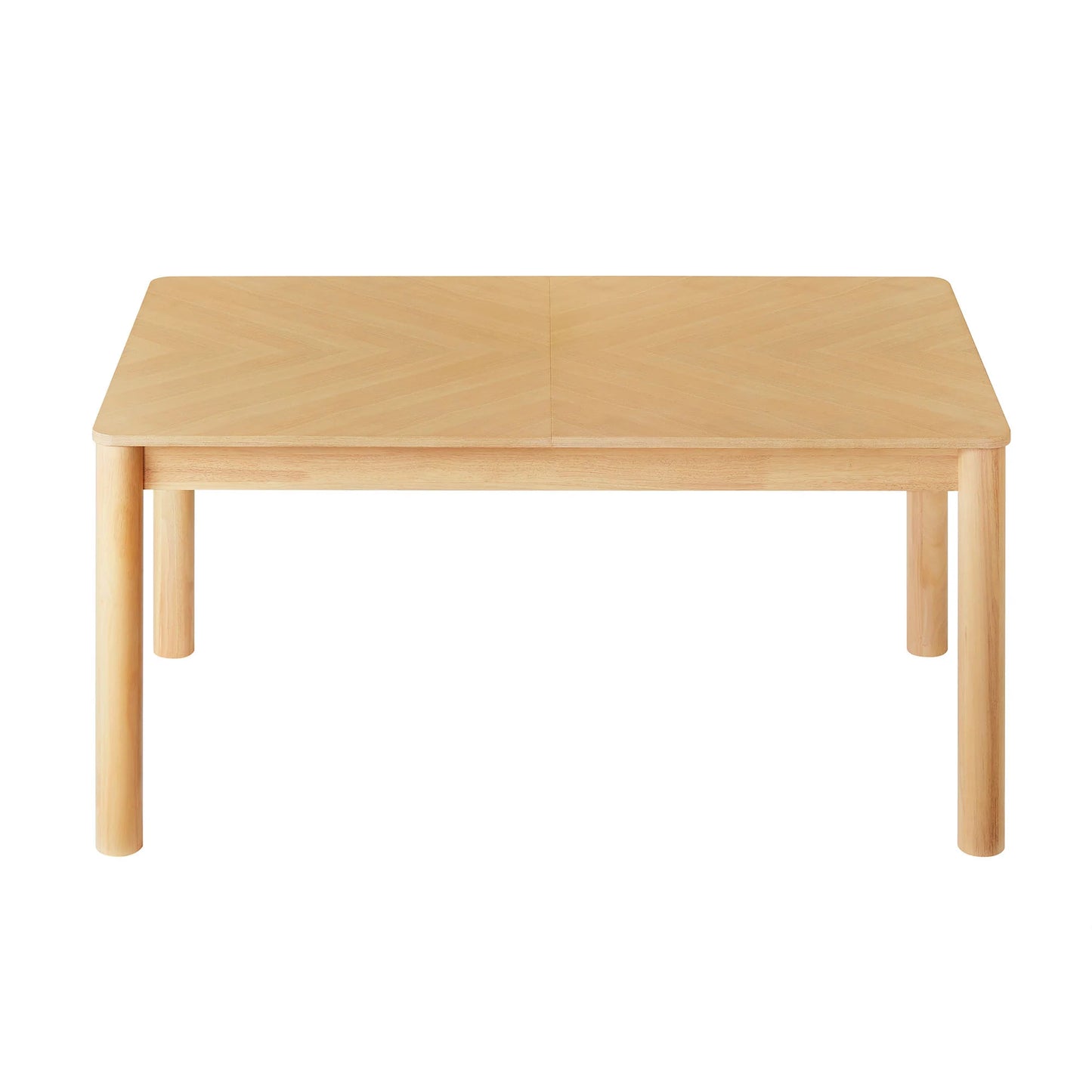Alba Extendable Dining Table – Modern Wood Dining Table with Extension Leaf for 6–8 People