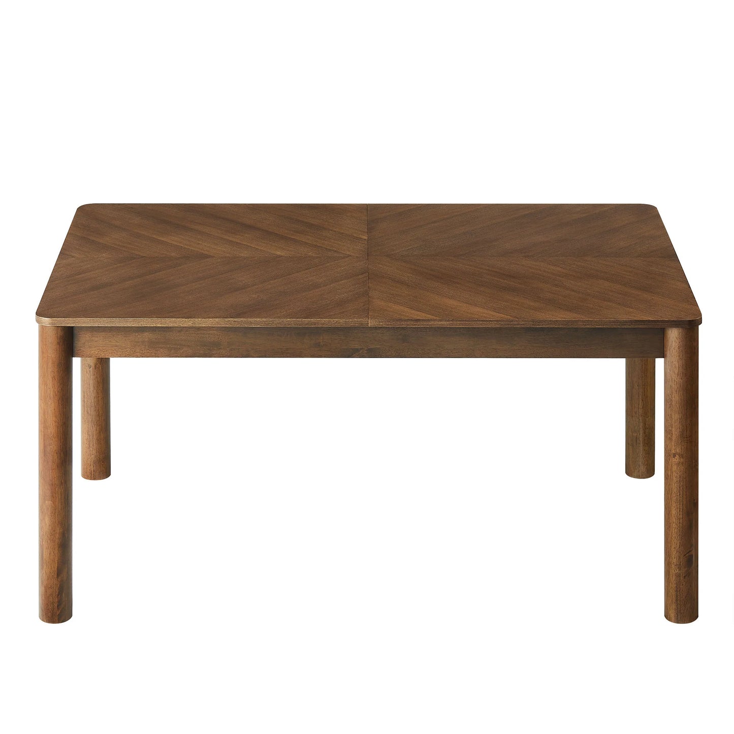 Alba Extendable Dining Table – Modern Wood Dining Table with Extension Leaf for 6–8 People