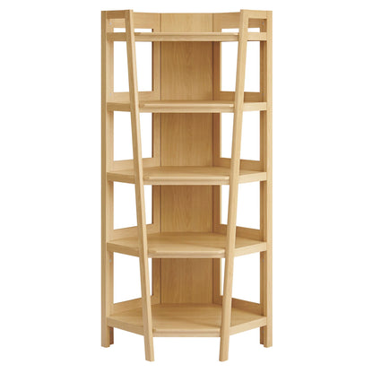 Bixby 71 Inch Corner Bookshelf