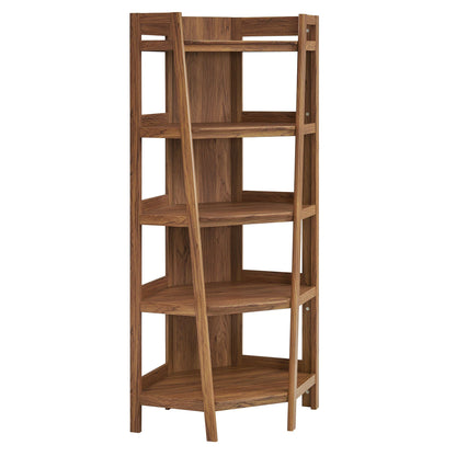 Bixby 71 Inch Corner Bookshelf