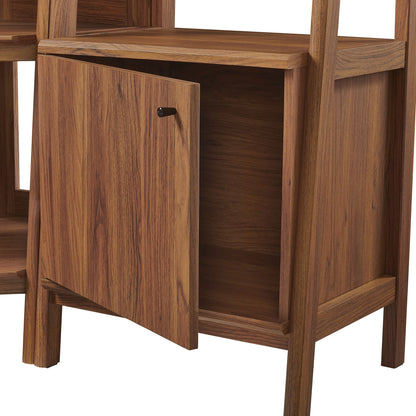 Bixby 3-piece Corner Bookshelf Set with Narrow Bookshelves