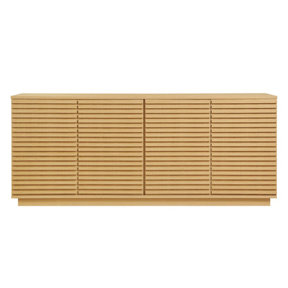 Render 4-Door Fluted Sideboard Cabinet TV Stand