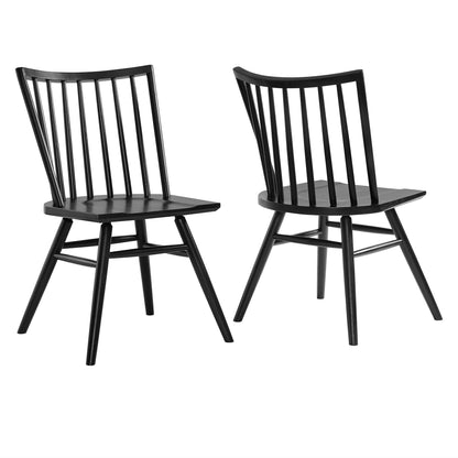 Alvar Spindle Back Dining Side Chairs