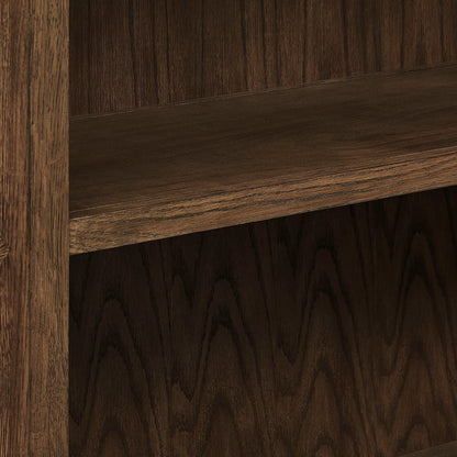 Anwen Solid Wood and Glass Display Cabinet