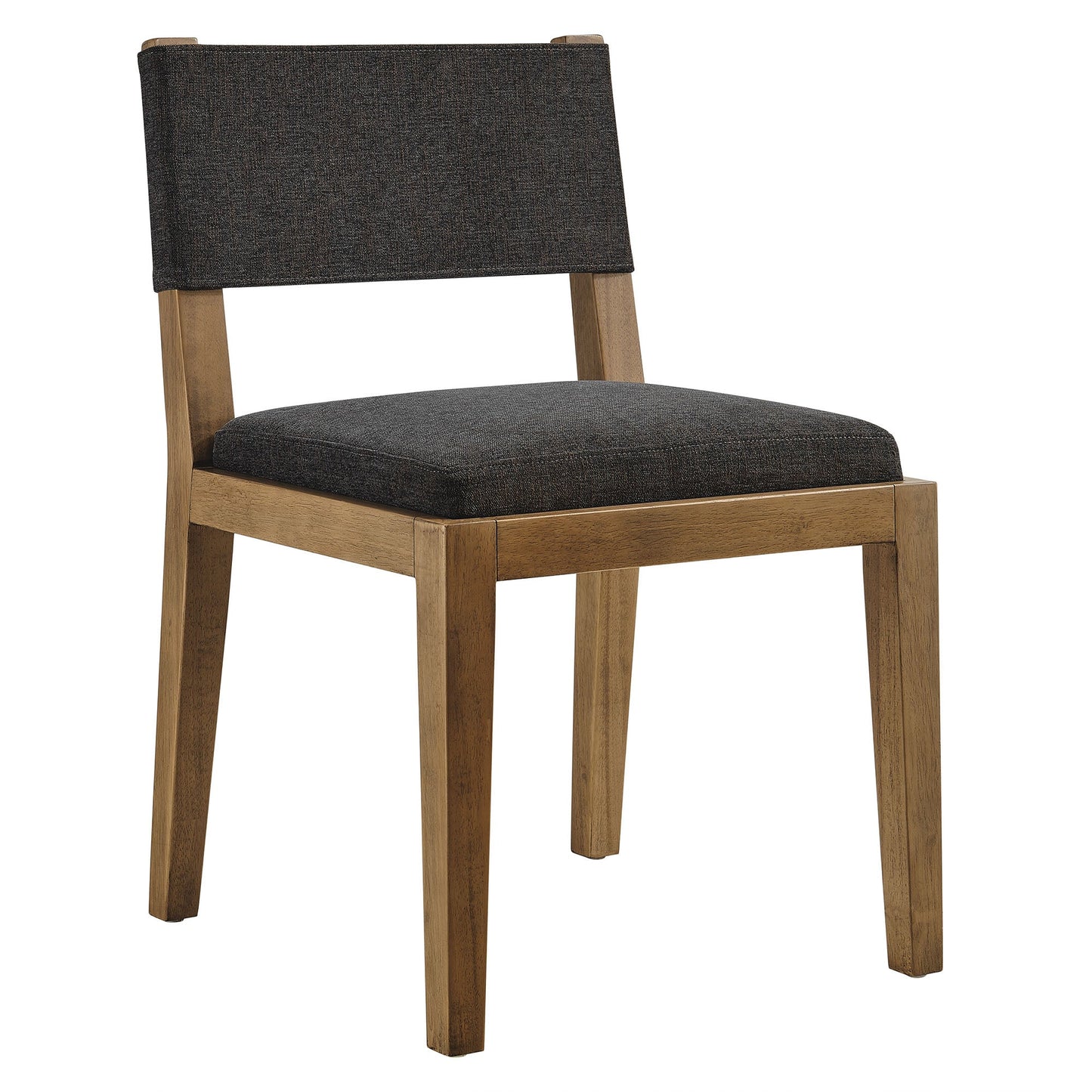 Calder Fabric Upholstered Wood Armless Dining Chair