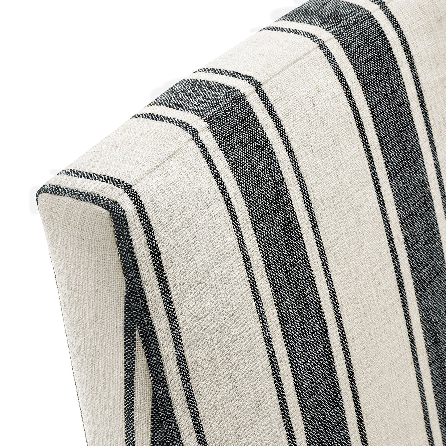 Tessera Striped Slipcovered Dining Side Chair