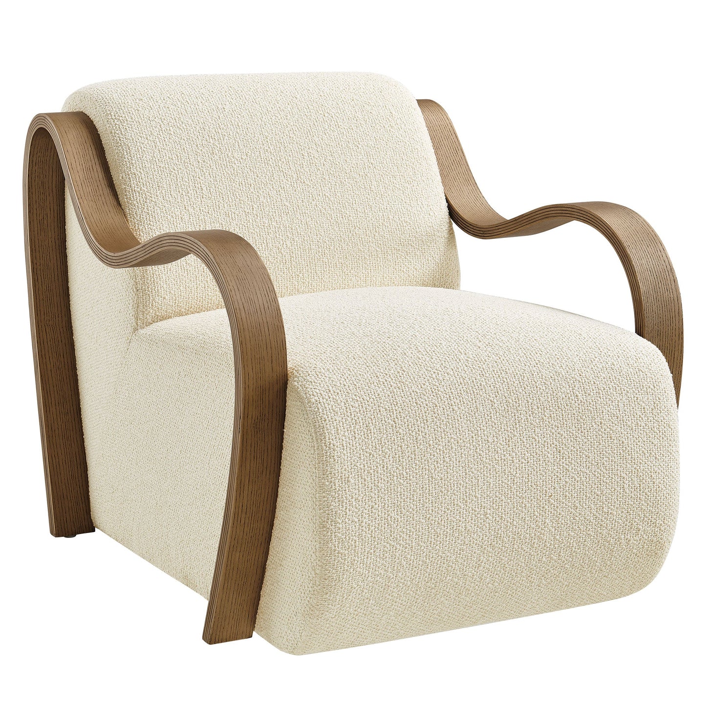 Atrium Lattice Boucle Accent Armchair