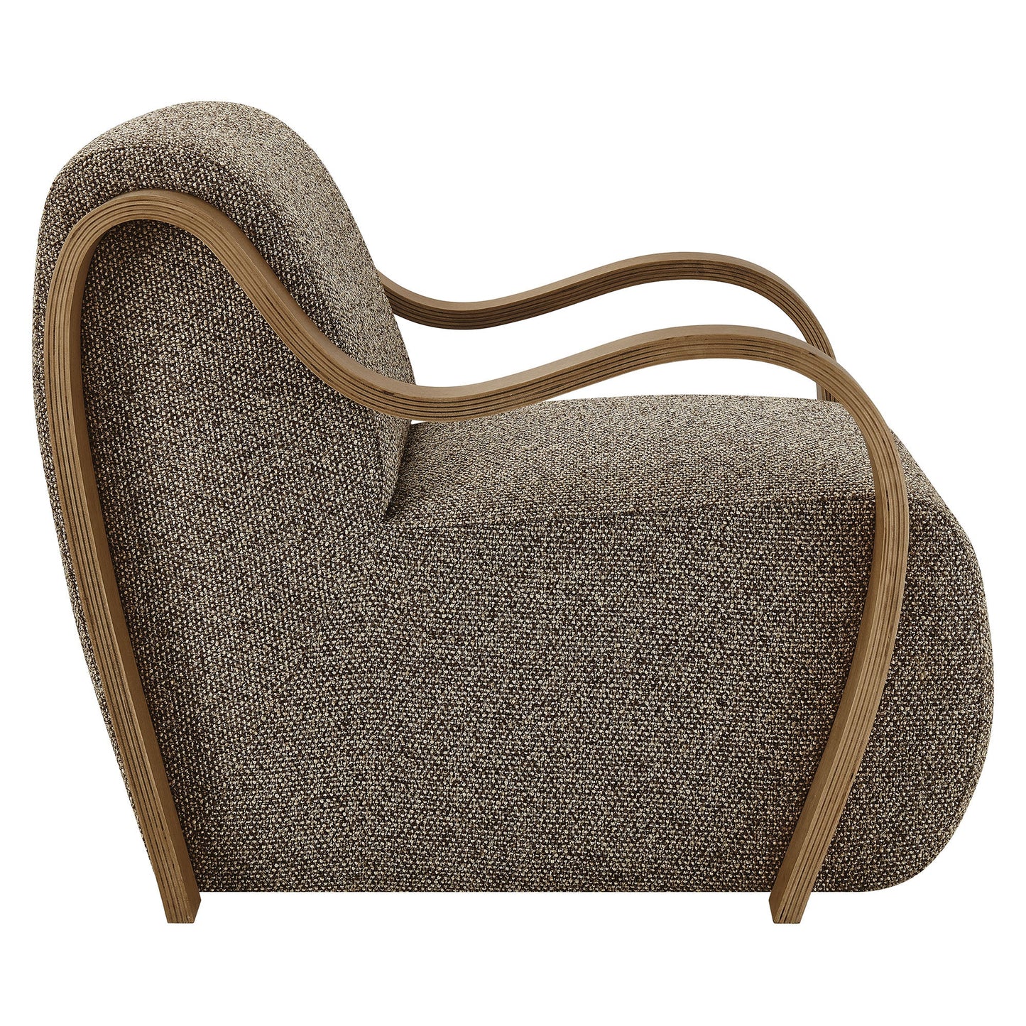Atrium Lattice Boucle Accent Armchair