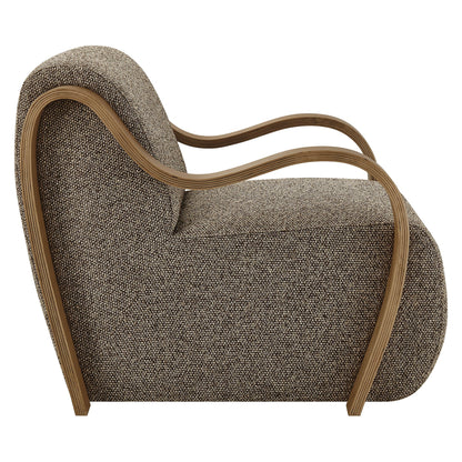 Atrium Lattice Boucle Accent Armchair