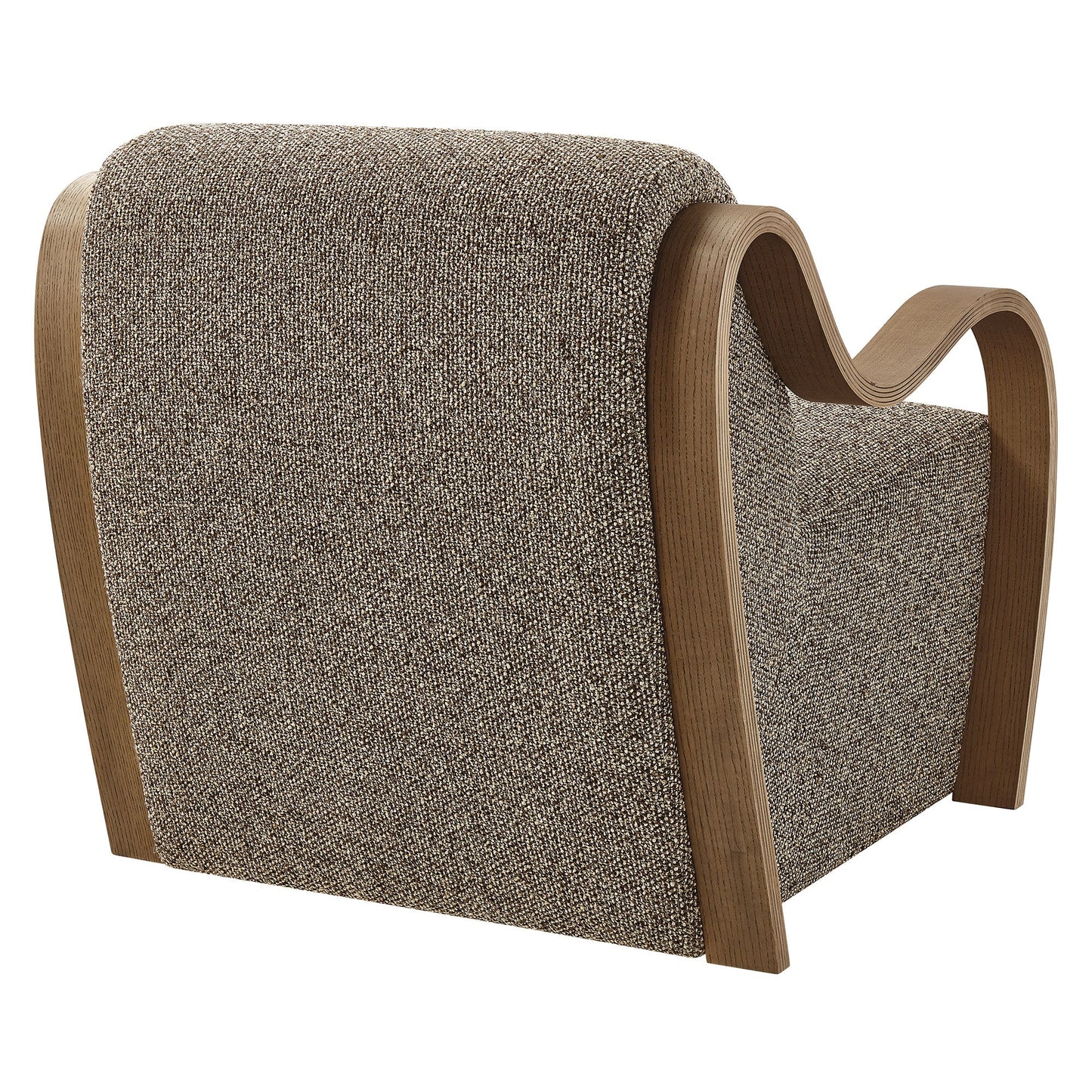 Atrium Lattice Boucle Accent Armchair