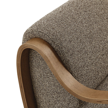 Atrium Lattice Boucle Accent Armchair