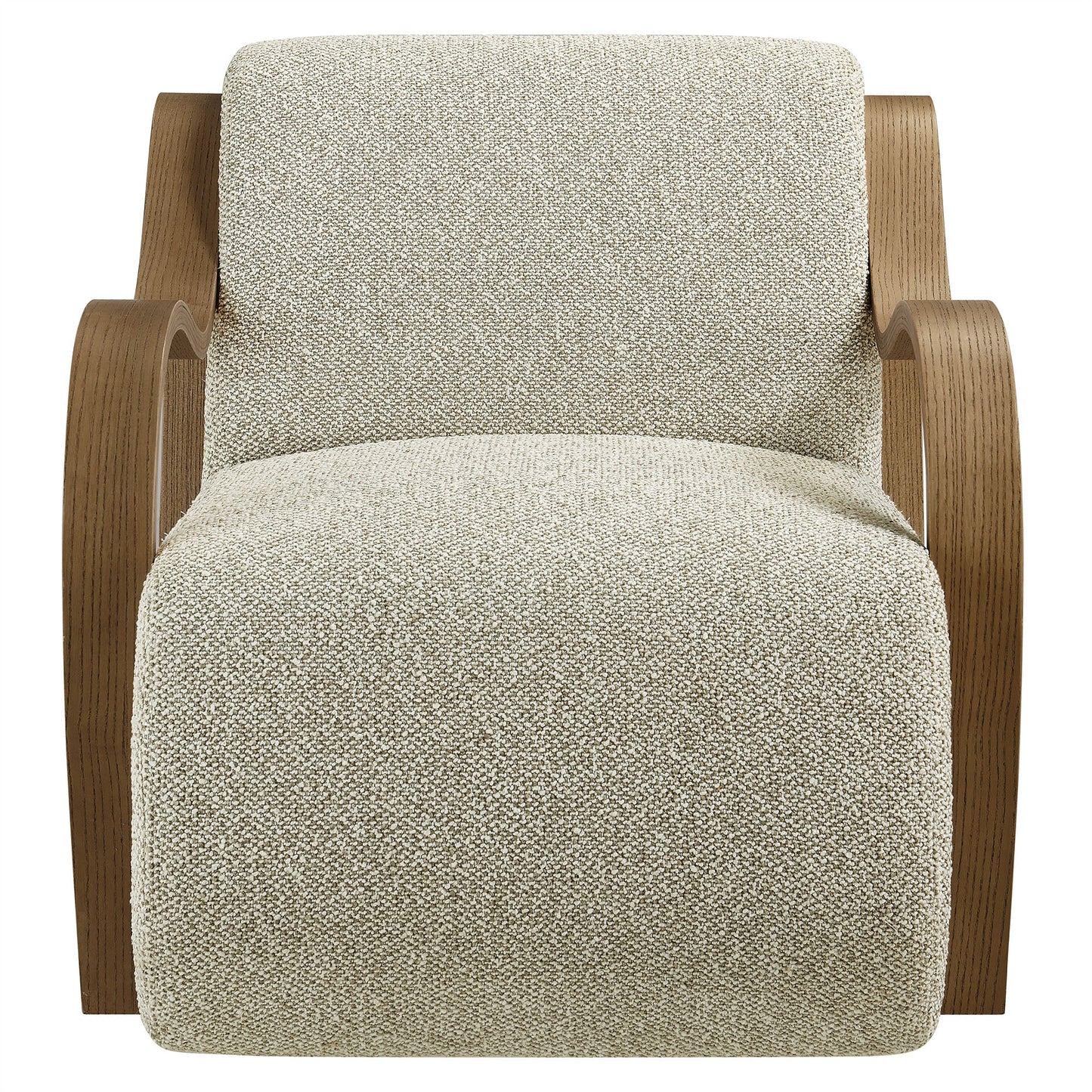 Atrium Lattice Boucle Accent Armchair