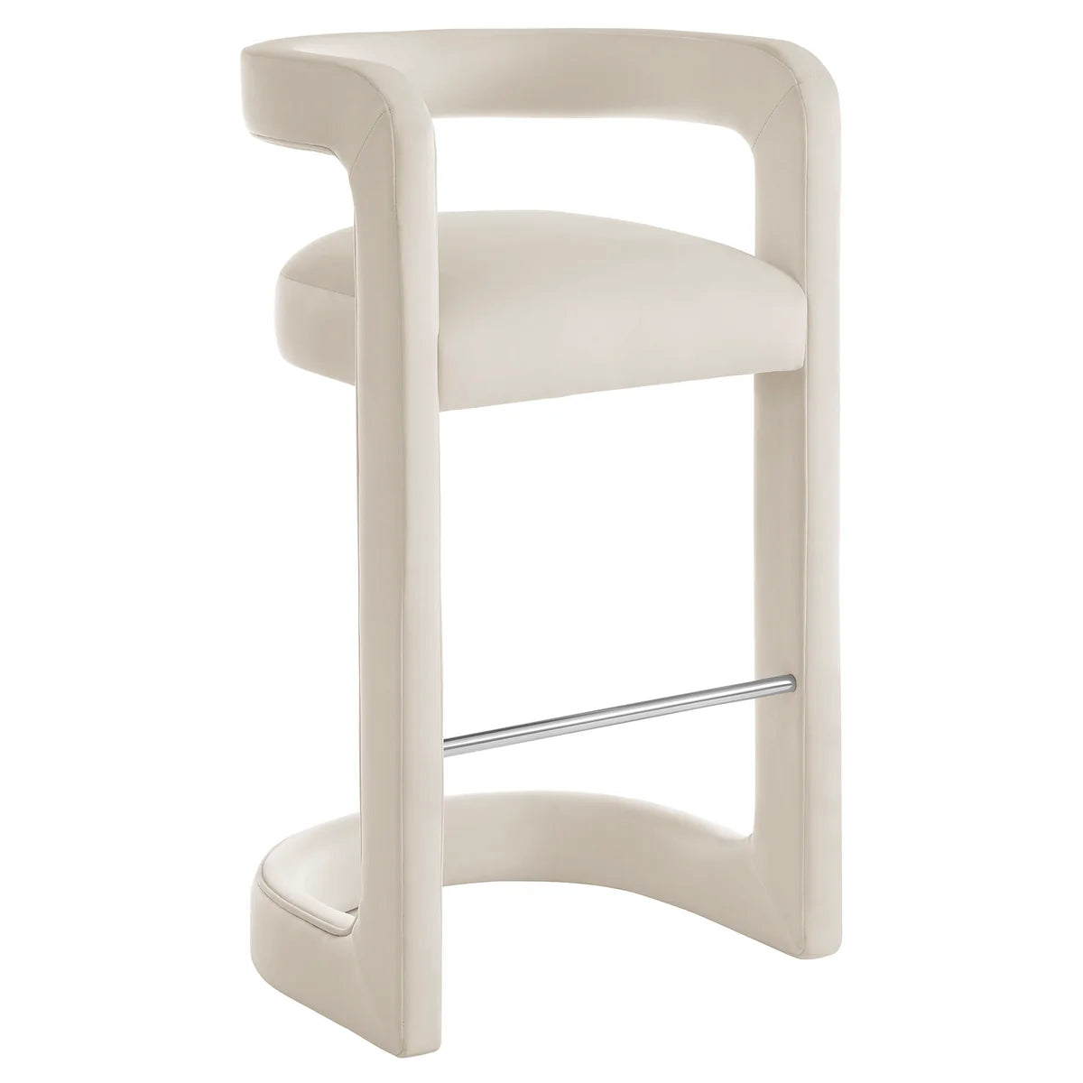 Winslow Performance Velvet Bar Stool Set of 2