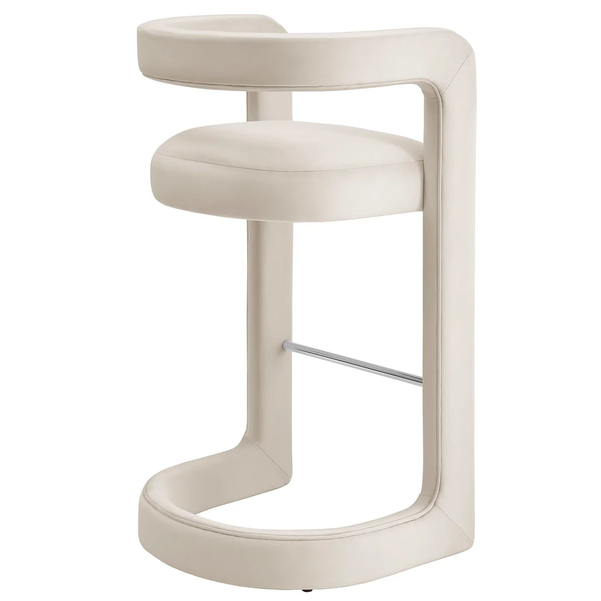 Winslow Performance Velvet Bar Stool Set of 2