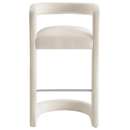 Winslow Performance Velvet Bar Stool Set of 2