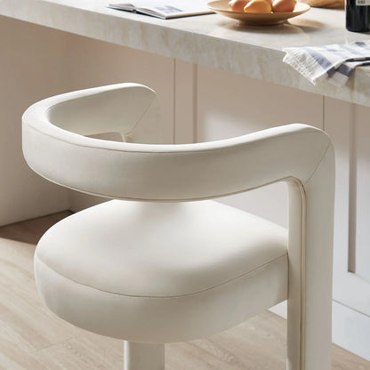 Winslow Performance Velvet Bar Stool Set of 2