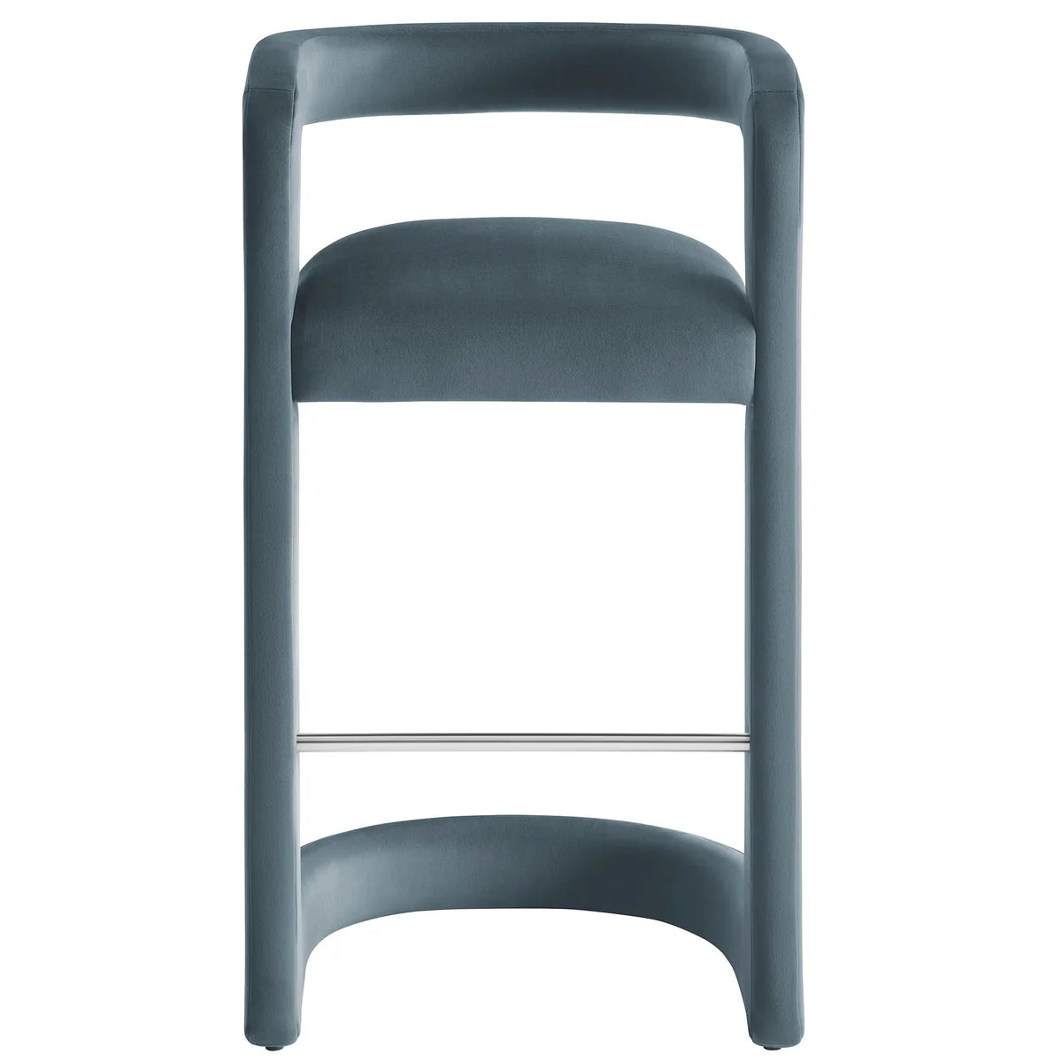 Winslow Performance Velvet Bar Stool Set of 2