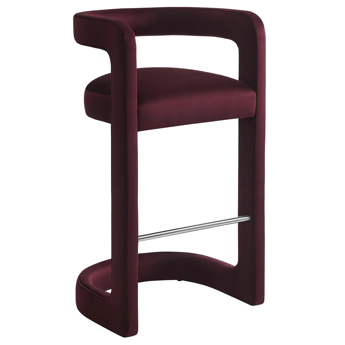Winslow Performance Velvet Bar Stool Set of 2
