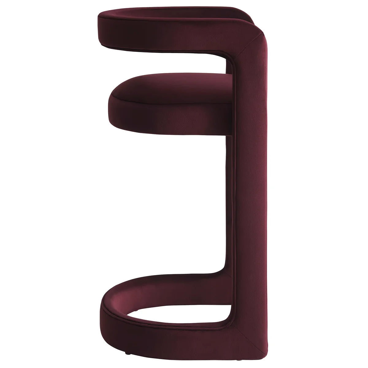 Winslow Performance Velvet Bar Stool Set of 2
