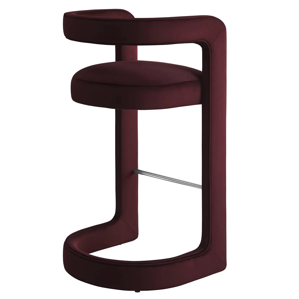 Winslow Performance Velvet Bar Stool Set of 2