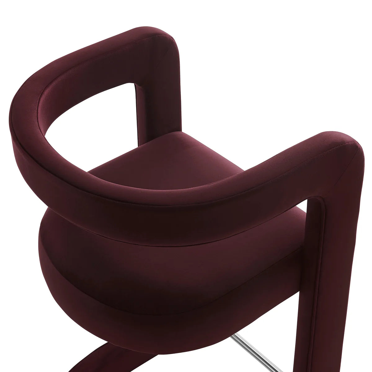 Winslow Performance Velvet Bar Stool Set of 2
