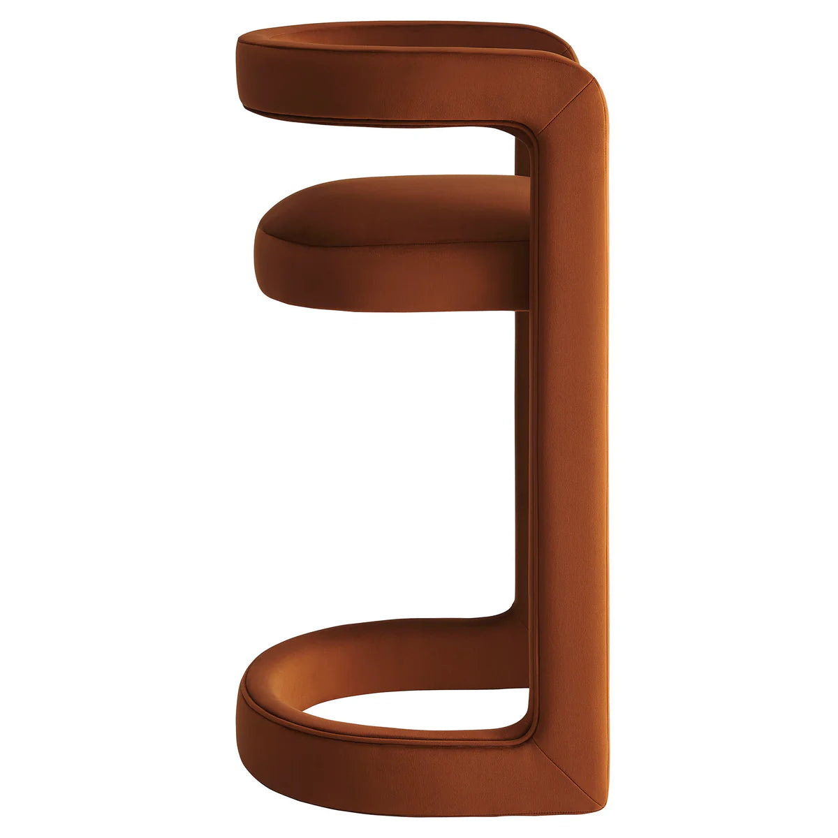 Winslow Performance Velvet Bar Stool Set of 2
