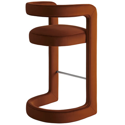 Winslow Performance Velvet Bar Stool Set of 2