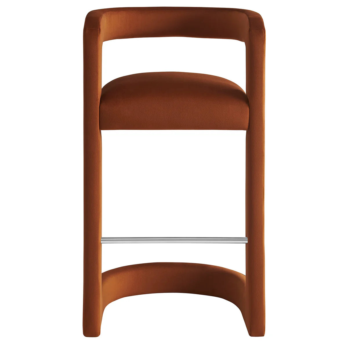 Winslow Performance Velvet Bar Stool Set of 2