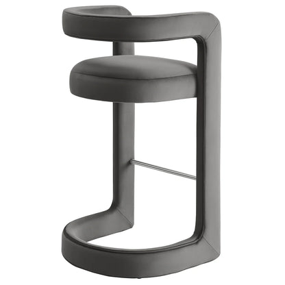 Winslow Performance Velvet Bar Stool Set of 2