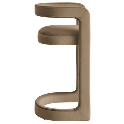 Winslow Performance Velvet Bar Stool Set of 2