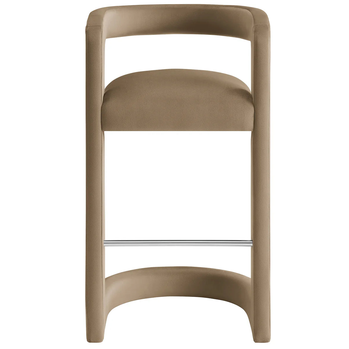 Winslow Performance Velvet Bar Stool Set of 2