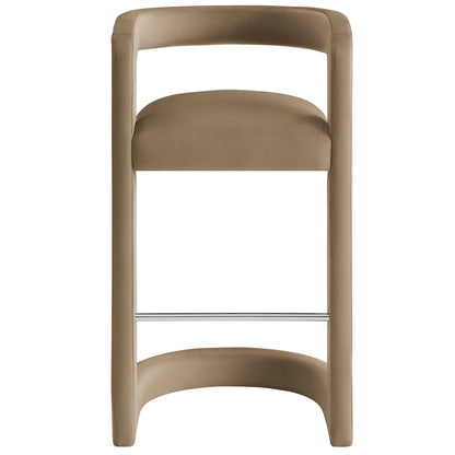 Winslow Performance Velvet Bar Stool Set of 2