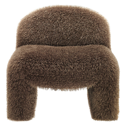 Mina Faux Fur Accent Chair