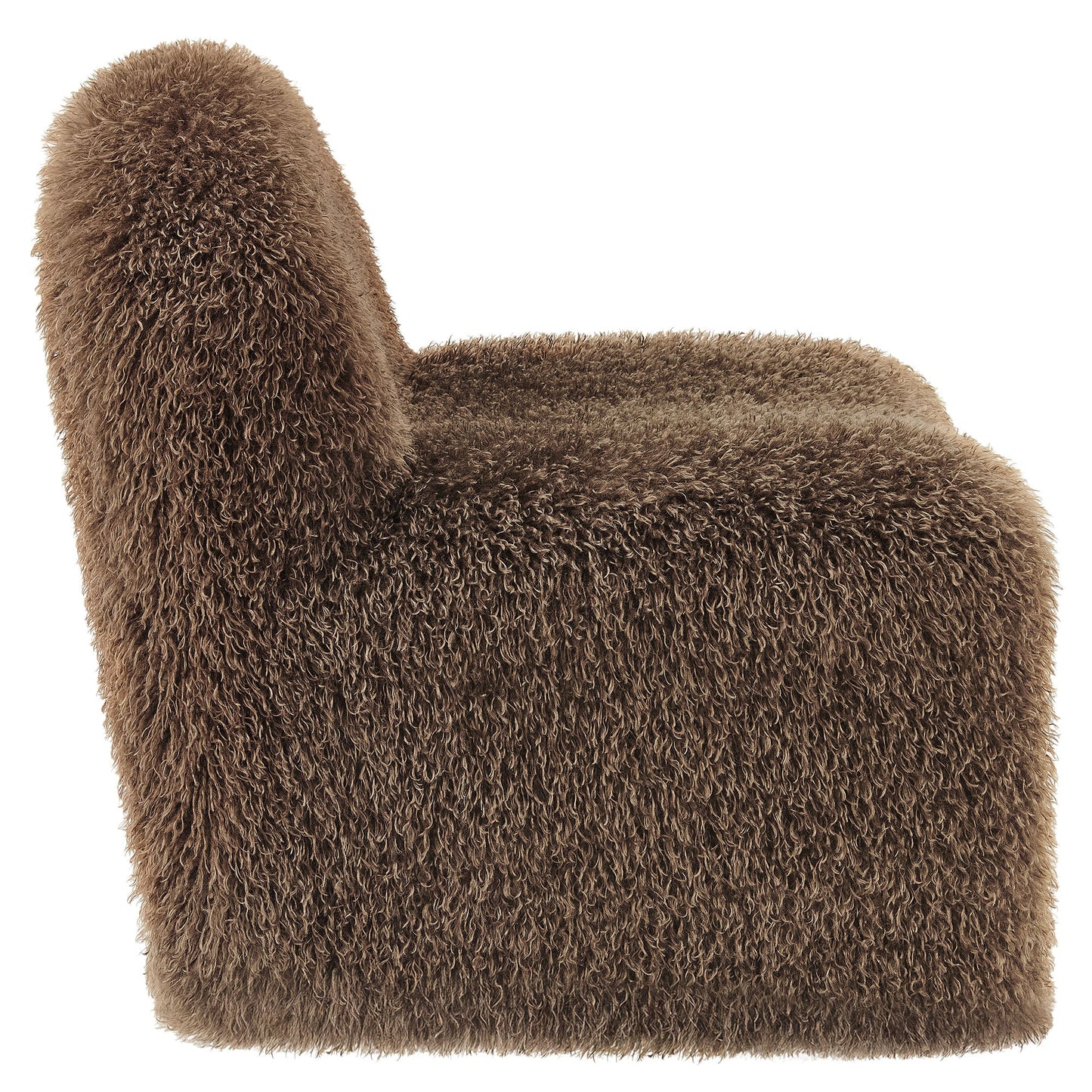 Mina Faux Fur Accent Chair