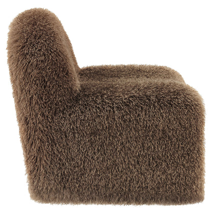 Mina Faux Fur Accent Chair