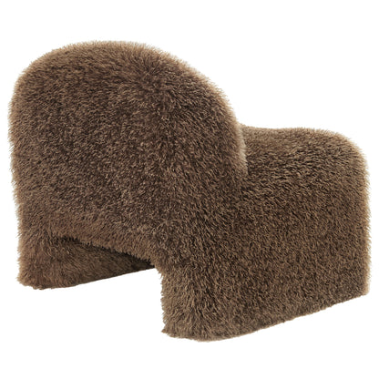 Mina Faux Fur Accent Chair