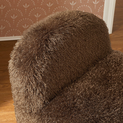 Mina Faux Fur Accent Chair