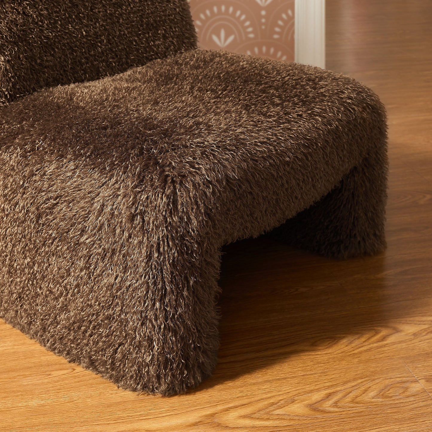 Mina Faux Fur Accent Chair