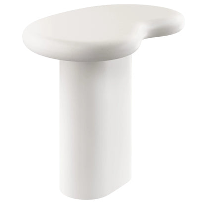 Elowen Outdoor Side Table in White