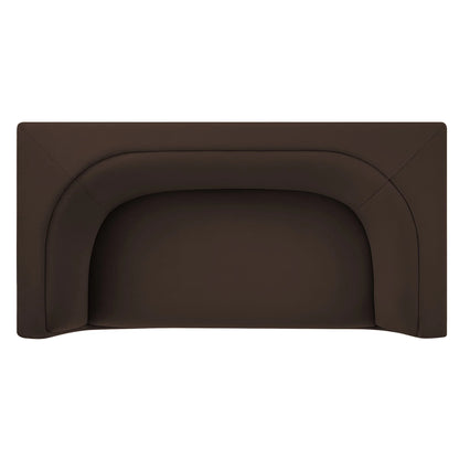 Hilda 67" Curved Back Performance Velvet Loveseat