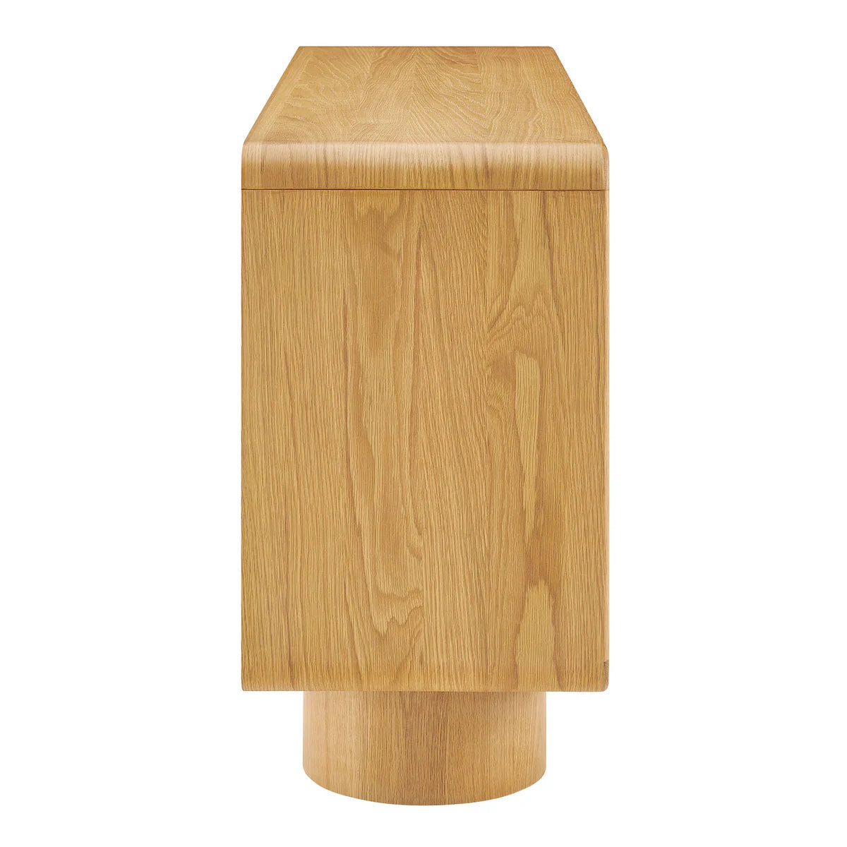 Lumo Modern Curved Edge 4‑Door Cabinet