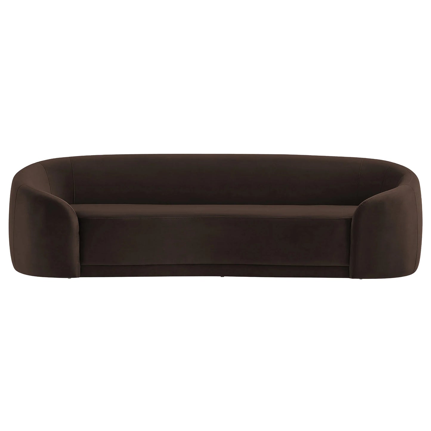 Contessa Curved Performance Velvet Sofa
