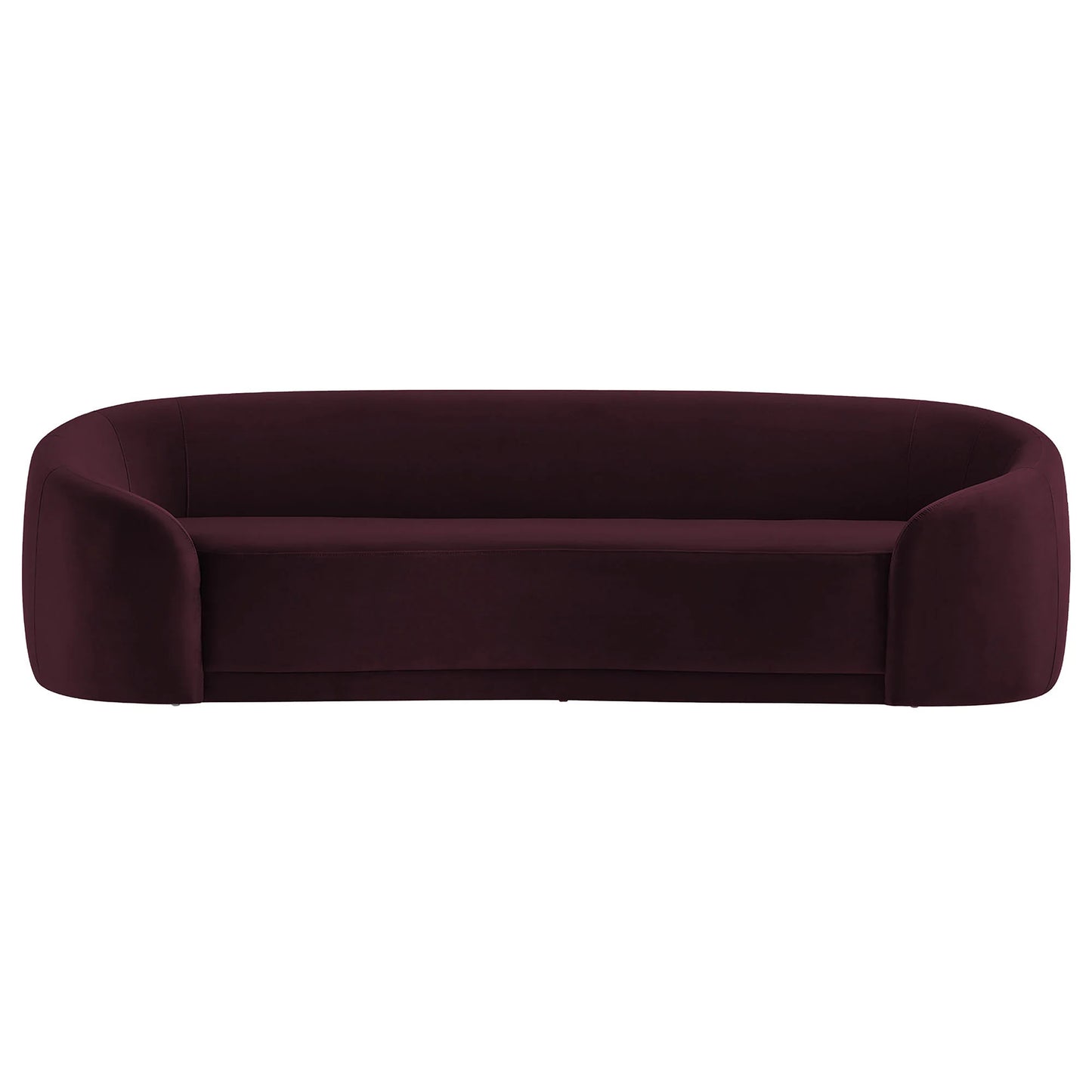 Contessa Curved Performance Velvet Sofa