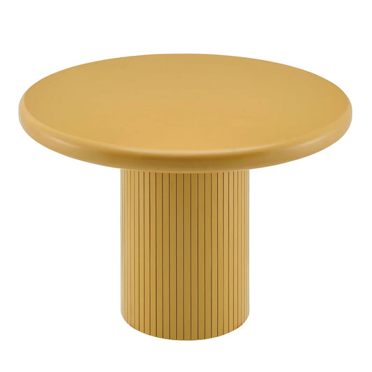 Belmonte 45 Inch Painted Wood Round Pedestal Dining Table