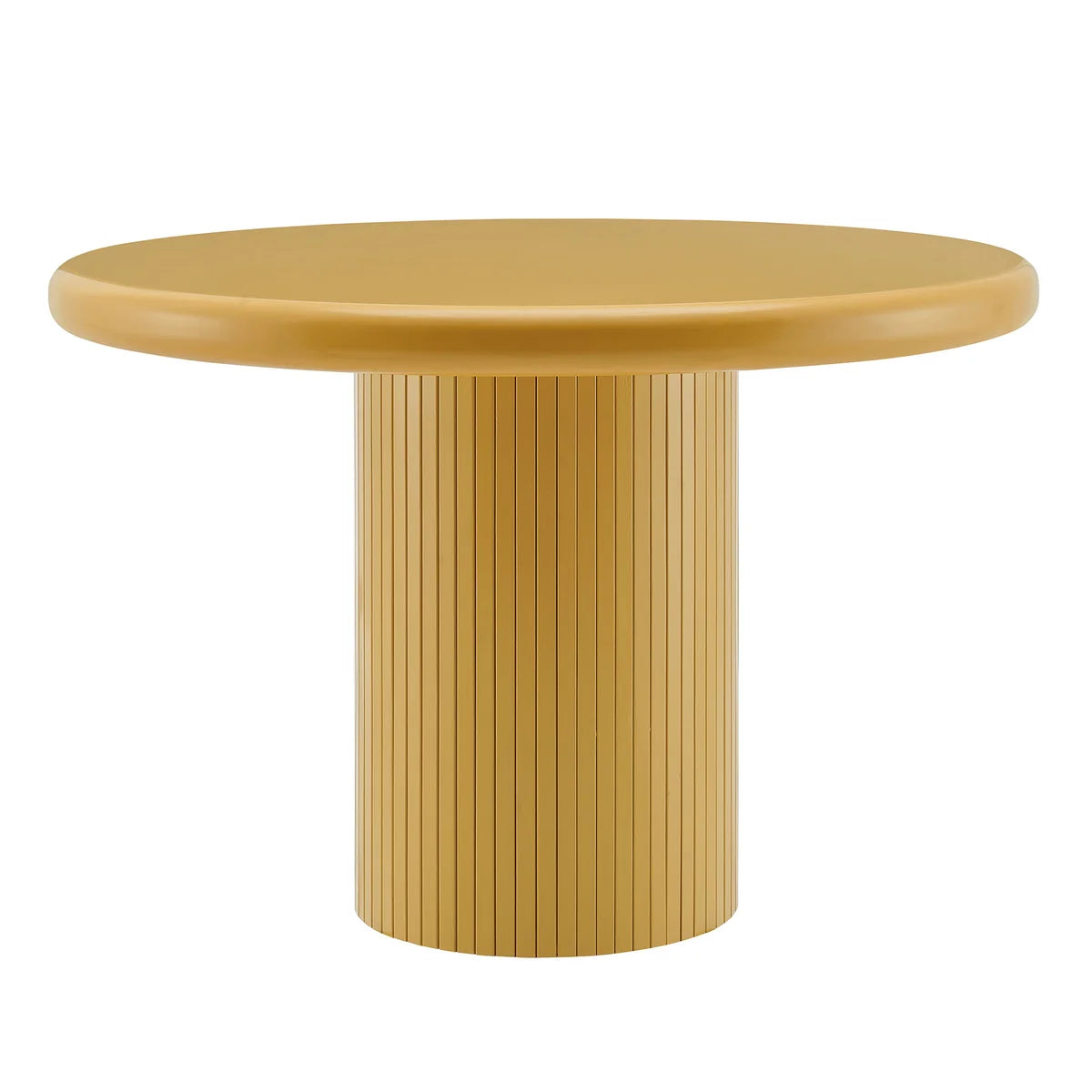 Belmonte 45 Inch Painted Wood Round Pedestal Dining Table