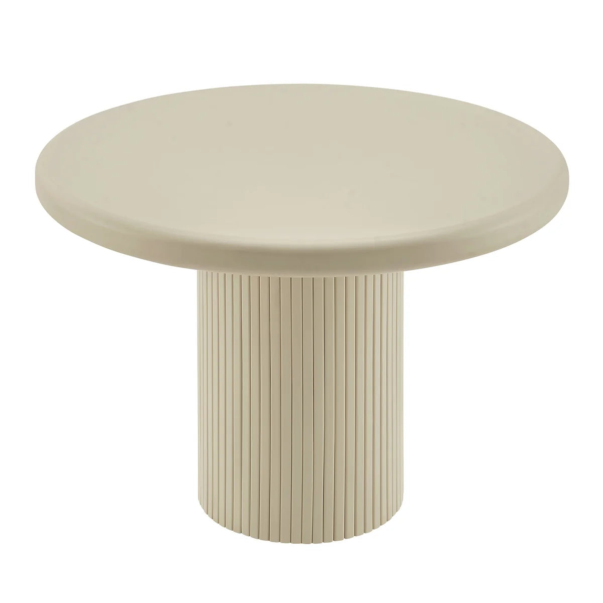Belmonte 45 Inch Painted Wood Round Pedestal Dining Table