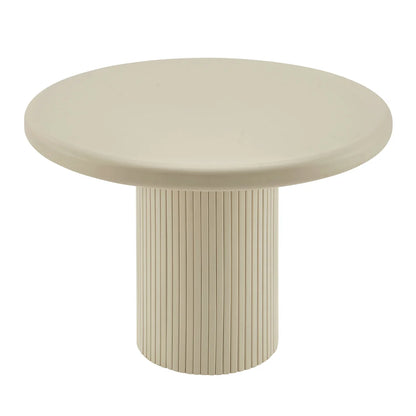 Belmonte 45 Inch Painted Wood Round Pedestal Dining Table