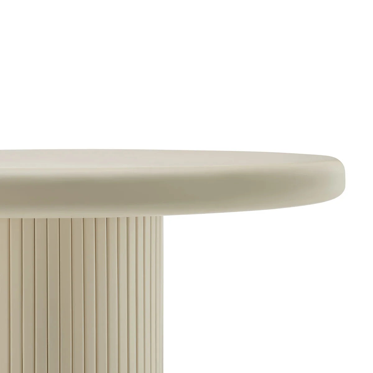 Belmonte 45 Inch Painted Wood Round Pedestal Dining Table