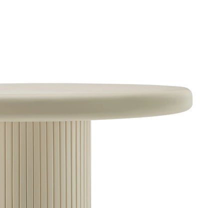 Belmonte 45 Inch Painted Wood Round Pedestal Dining Table